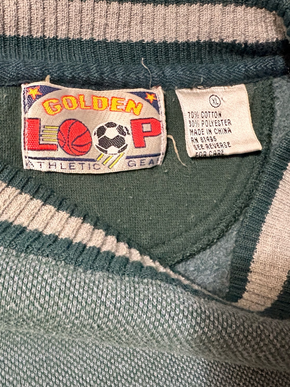Outdoor-Inspired Crewneck Sweater - Seafoam Green - Picture 3 of 3